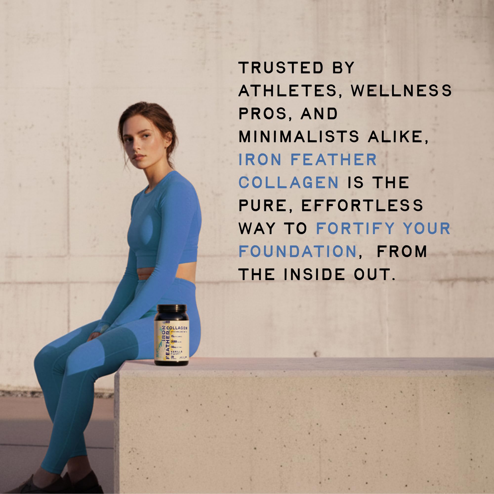CleanForm Nutrition vitamin C boost ingredient emphasis on collagen absorption.