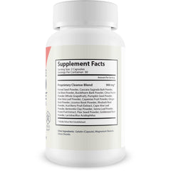 Cleanse Keto Activate capsules in hand for daily detox and digestion.