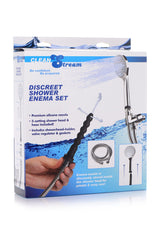 Cleanstream Aqua Shot shower head with five settings for versatile cleansing.