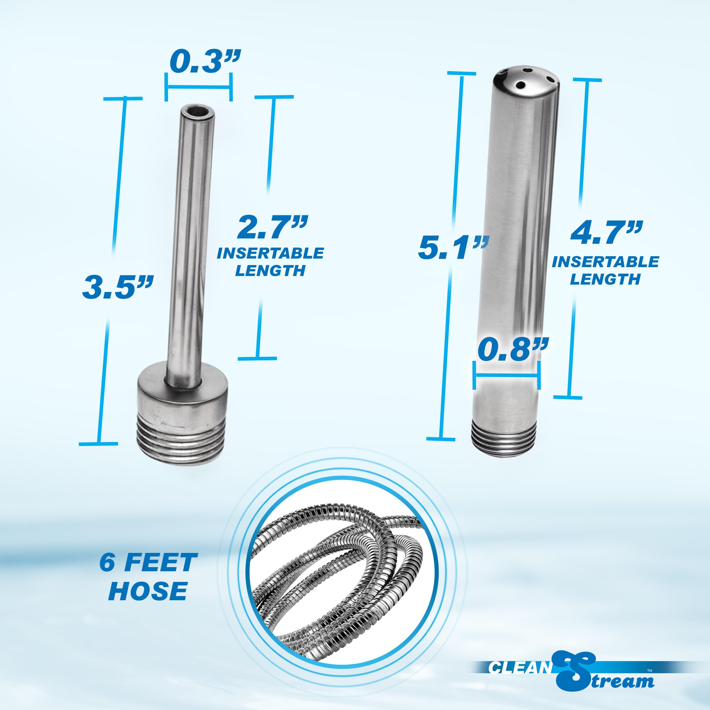 Cleanstream durable metal construction delivers long-lasting reliability in daily routines.