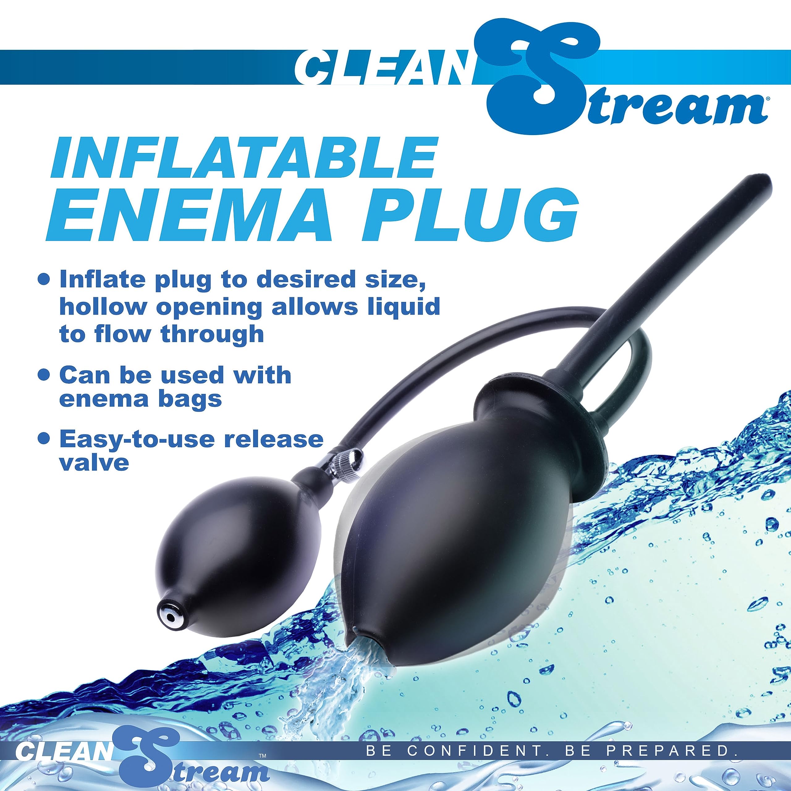 Cleanstream latex-free silicone construction ensures durable, body-safe use for repeated sessions.