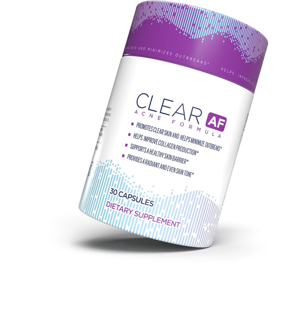 Clear AF doctor-developed formula with patent-delivery technology enhances absorption in daily use.