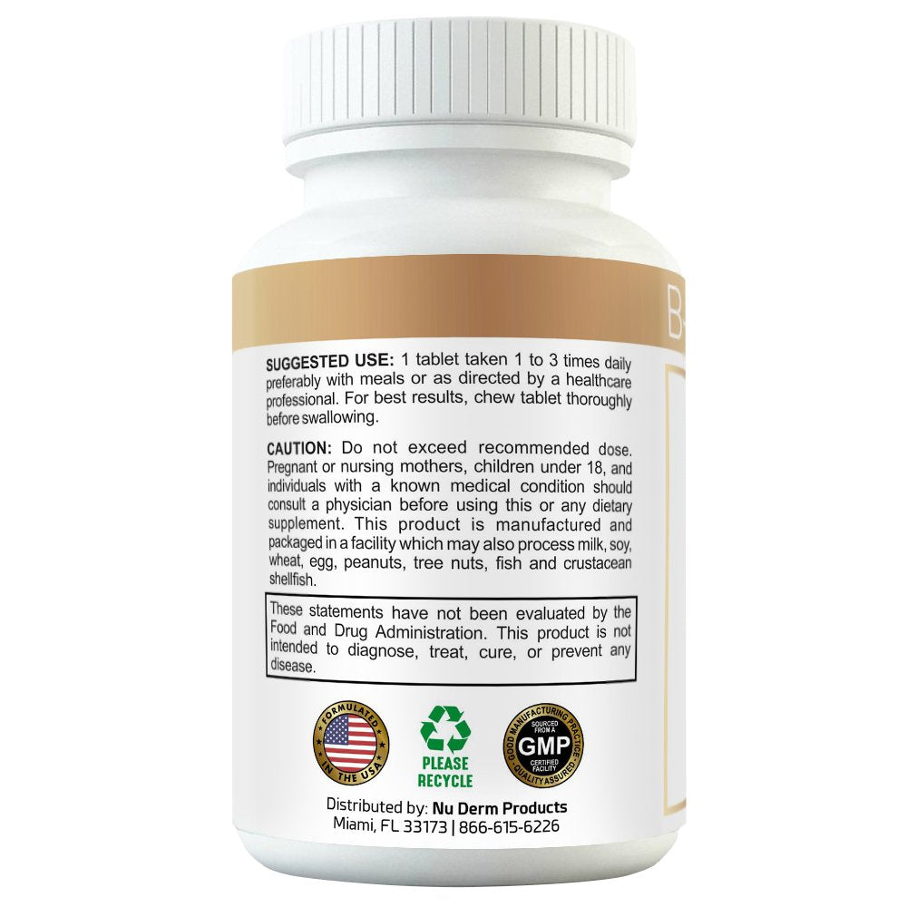 Clear-Biotic Weight Gainer B-12 chewable dissolving tablet demonstrates fast absorption