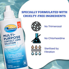 Clear Conscience sensitive eyes formulation for gentle care