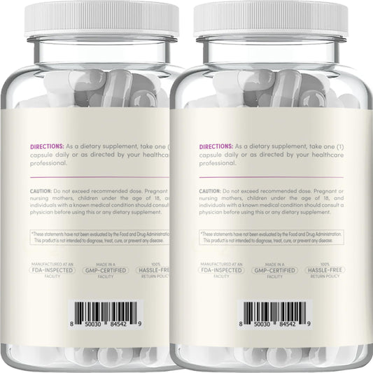 Clear Formulas capsules 500mg quercetin highlighting potent immune-support blend