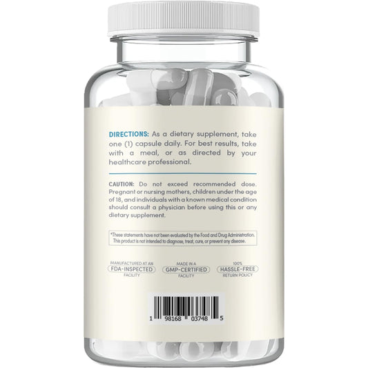 Clear Formulas Nattokinase capsules ready for everyday use in a simple regimen.