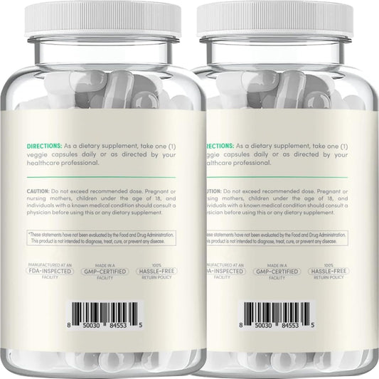 Clear Formulas Vitamin B3 Nicotinamide capsules closeup highlighting flush-free formula.