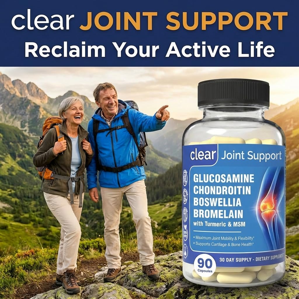 Clear Joint on shelf communicates USA-made GMP-certified production.