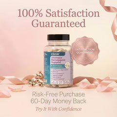 Clear Probiotics capsules near digestive balance concept illustration.