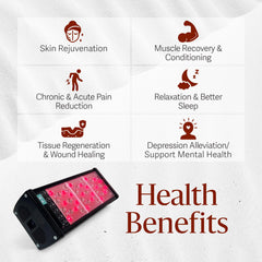 Clearlight therapy at home for targeted pain relief and recovery.