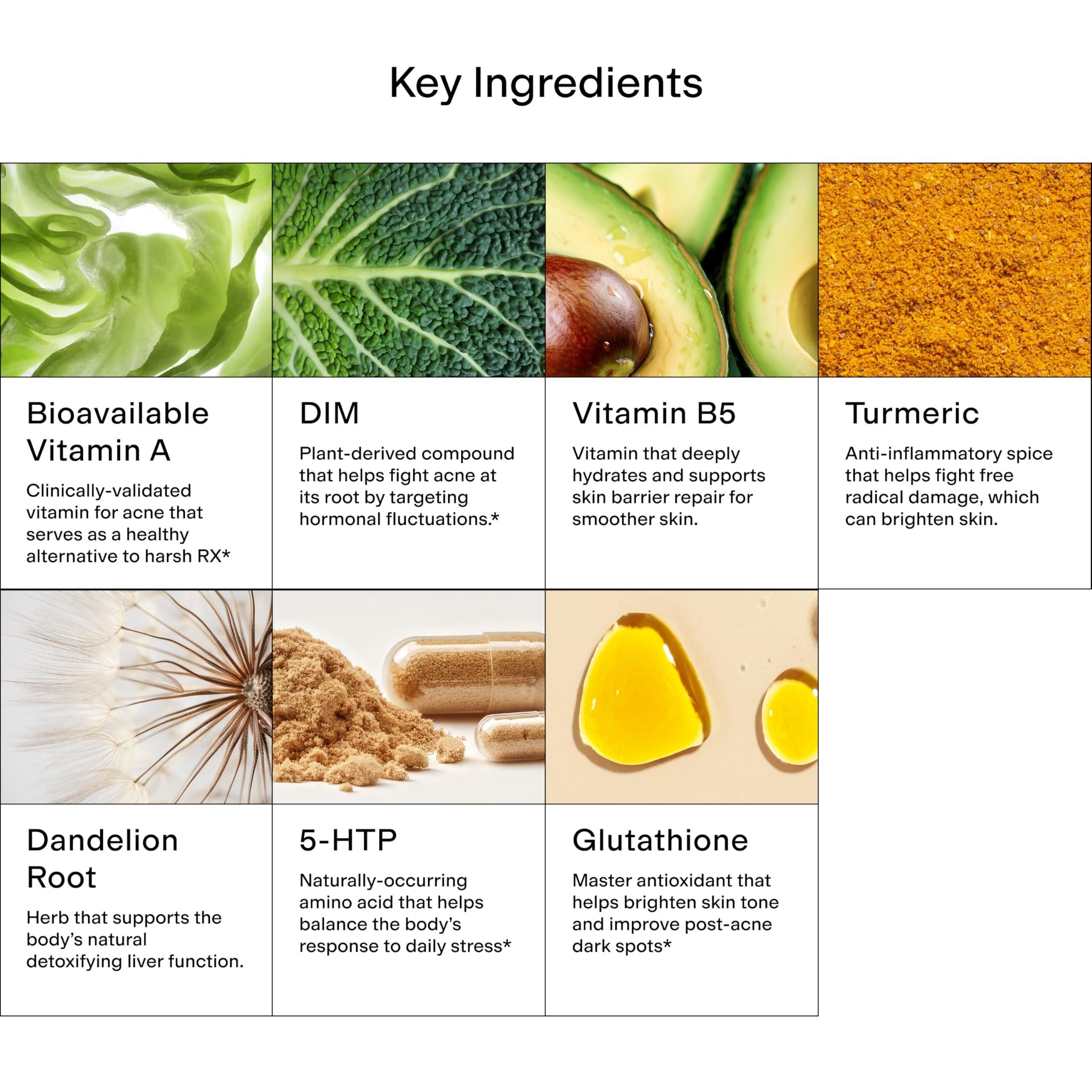 CLEARSTEM MINDBODYSKIN digestive support components visible on label