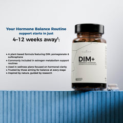 CLENVIA DIM capsules — vegan, non-GMO formula suitable for daily use