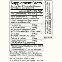 CLEVERPRO Heatwave promotes thermogenesis and may aid calorie burning.