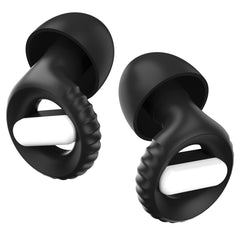 Clicar ear plugs with a compact carrying case deliver quiet, comfortable sleep and focused listening on the go.