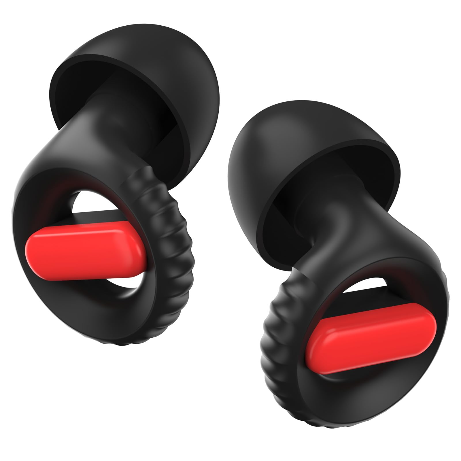 Clicar ear plugs for sleeping with red design provide comfortable noise reduction for restful sleep