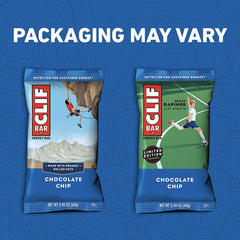 CLIF Bar Chocolate Chip on trail, ideal for outdoor endurance