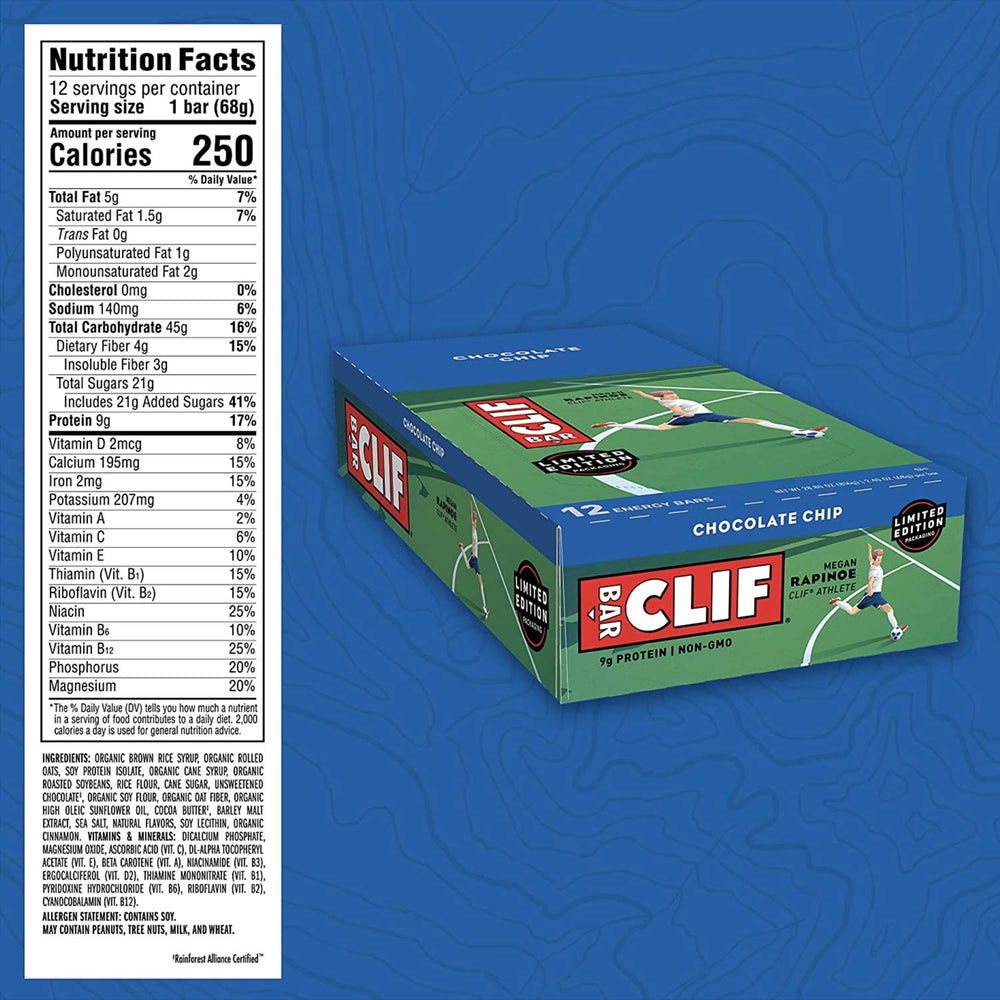 Two-box CLIF Bar packaging, convenient bundle for workouts