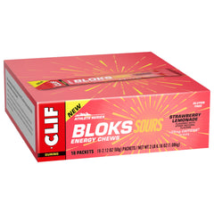 Cyclist with Clif Bloks Sours in jersey pocket