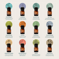 Cliganic tea tree essential oil bottle for versatile, natural aroma blends.