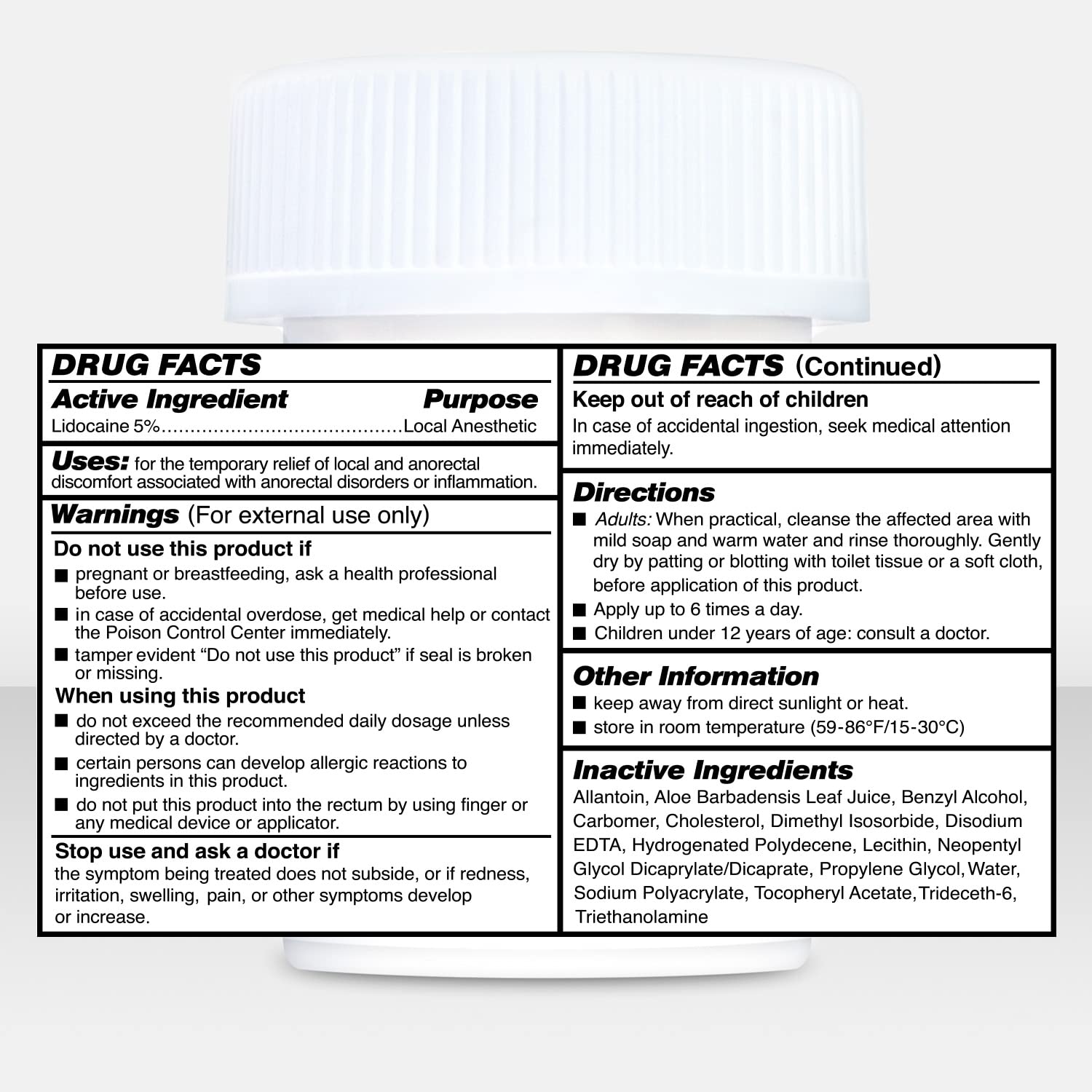 Clinical Resolution Numb Master cream texture appears non-greasy and smooth.