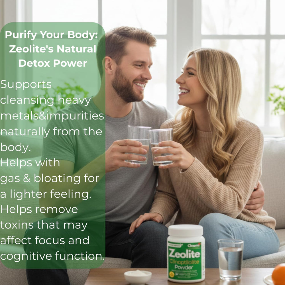 Clinora Zeolite powder used as natural home deodorizer for freshness.