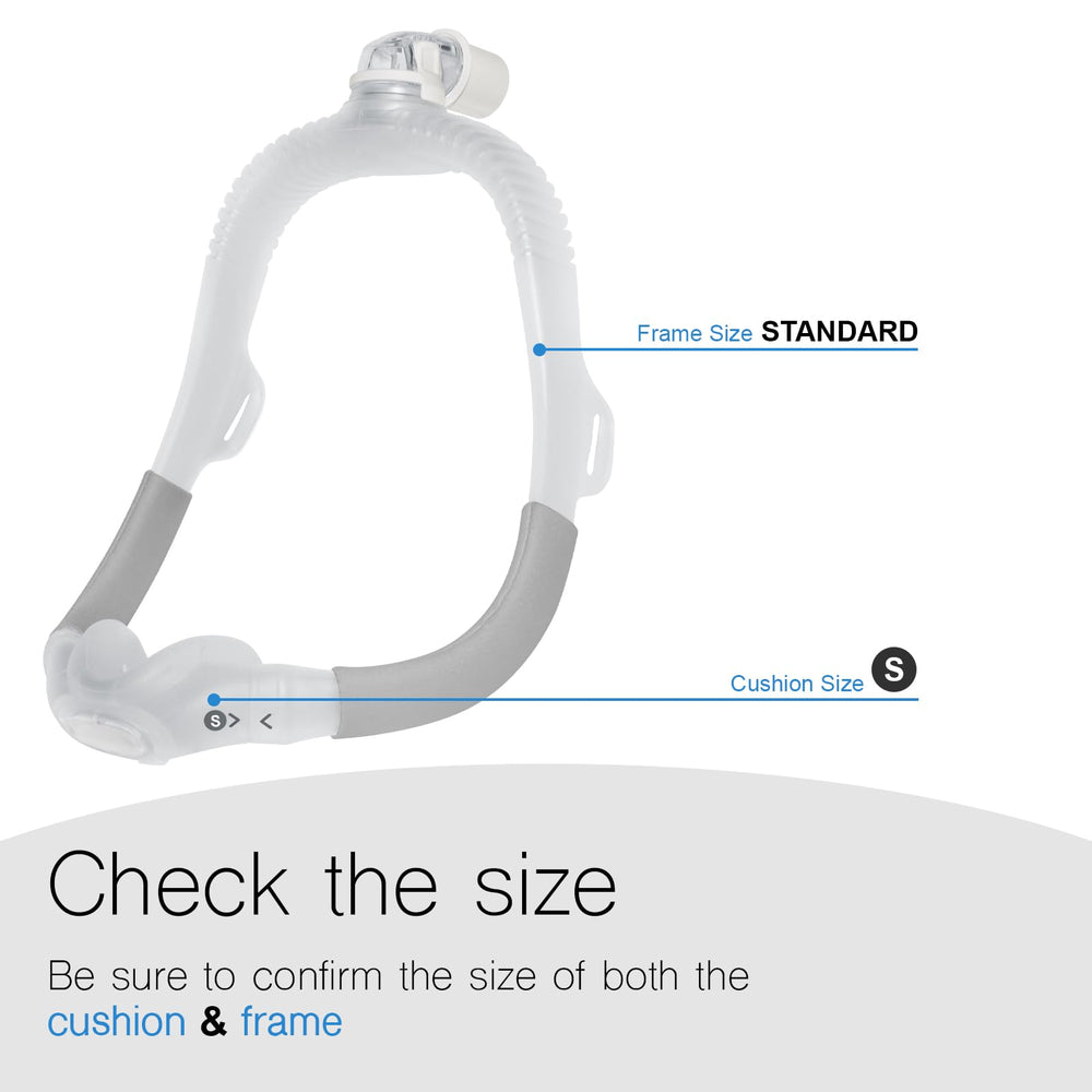 CLNRMA AirFit N30i headgear offering stable support