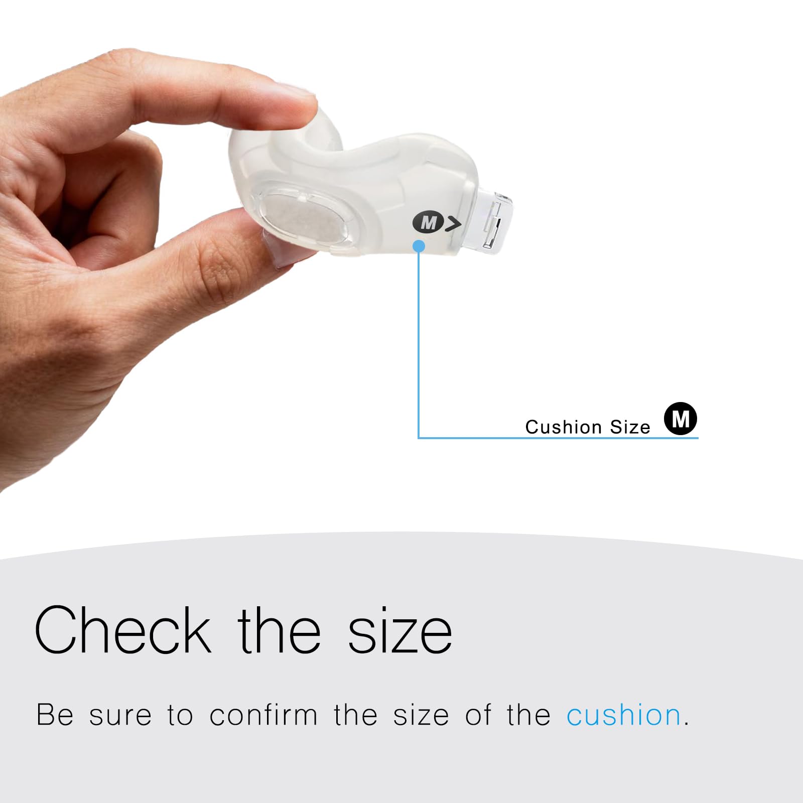 Soft silicone cushion by CLNRMA for Airfit N30i nostril comfort