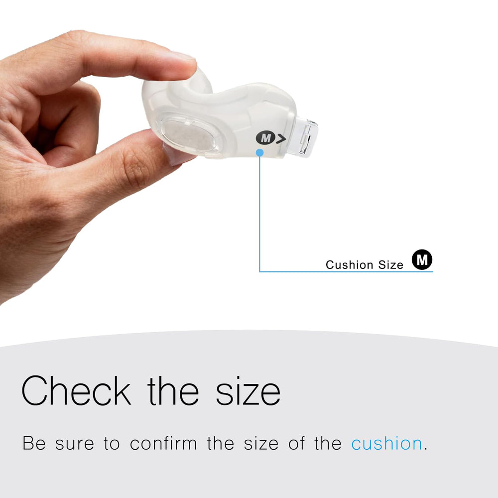 Soft silicone cushion by CLNRMA for Airfit N30i nostril comfort