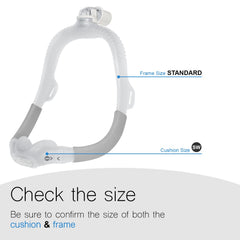 CLNRMA AirFit N30i quick-release elbow enables simple adjustments mid-use.