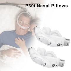 CLNRMA nasal pillow double-layer seal – stable cushion for reliable seal.