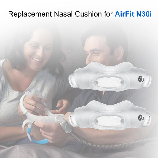 CLNRMA soft silicone nasal cushion delivers gentle, comfortable seal