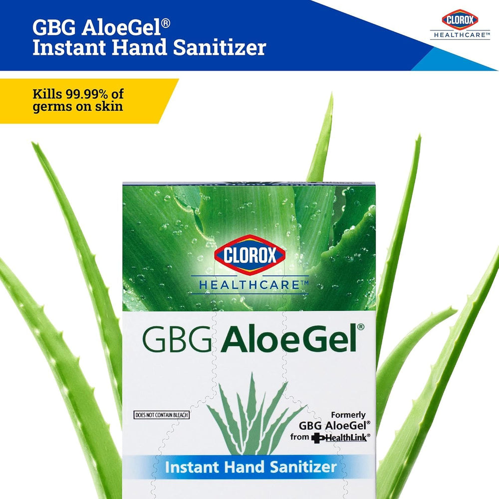 Clorox AloeGel fits standard dispensers for quick, hygienic use in workplaces.