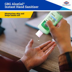 FDA registered Clorox AloeGel with NDC 69540-0026-1 shown on label.