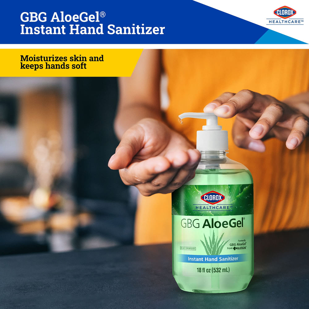 FDA registered Clorox AloeGel ensures trusted hygiene in professional settings