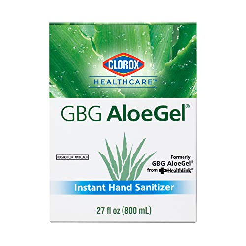 Clorox AloeGel being inserted into a compatible dispenser for reliable use.