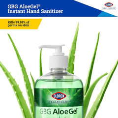 Clorox AloeGel fast-drying formula leaves no sticky residue.