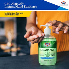 Clorox AloeGel labeled FDA registered for trusted use in offices.