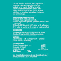 Closys ADA seal on label indicates clinically recognized odor reduction.