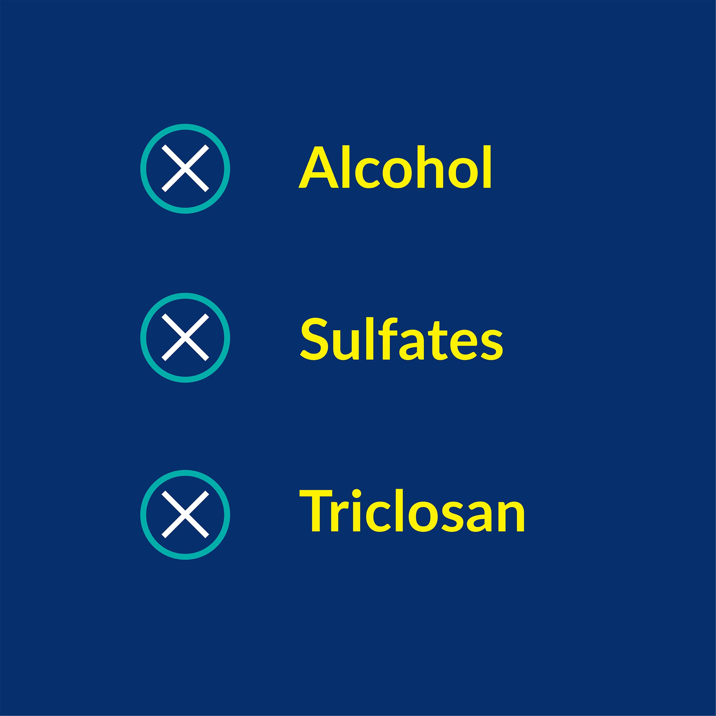 CloSYS Fresh mint breath cue hints at refreshing, irritation-free experience.