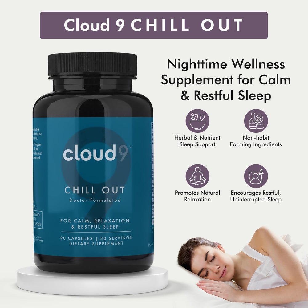 Cloud9 Chill Out night-time scene evokes relaxing bedtime routine.