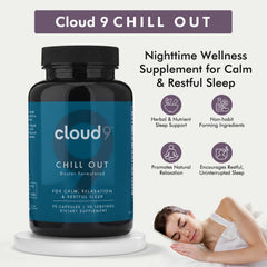 Cloud9 Chill Out night-time scene evokes relaxing bedtime routine.