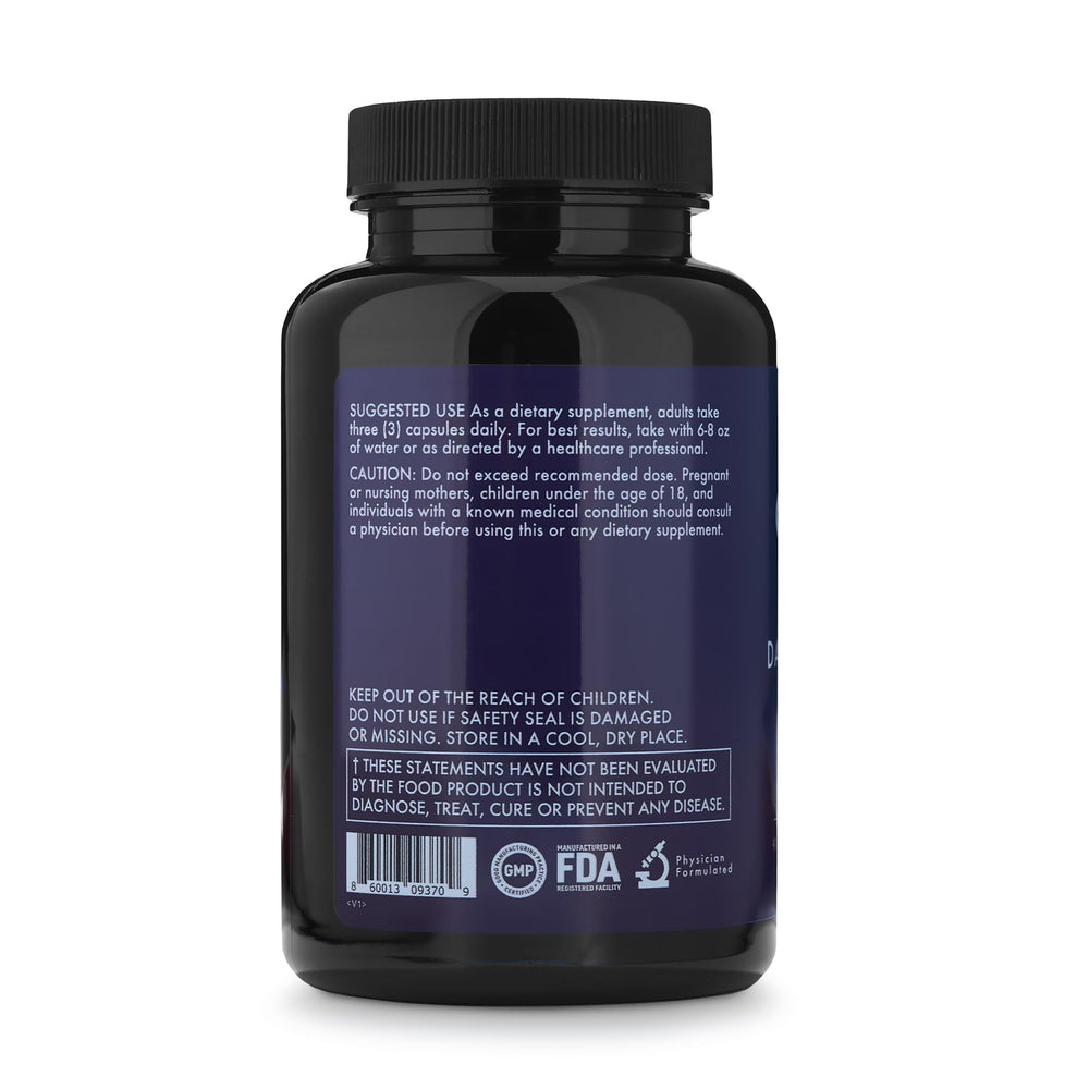 Cloud9 Daily Restore label detail showing milk thistle and NAC for support