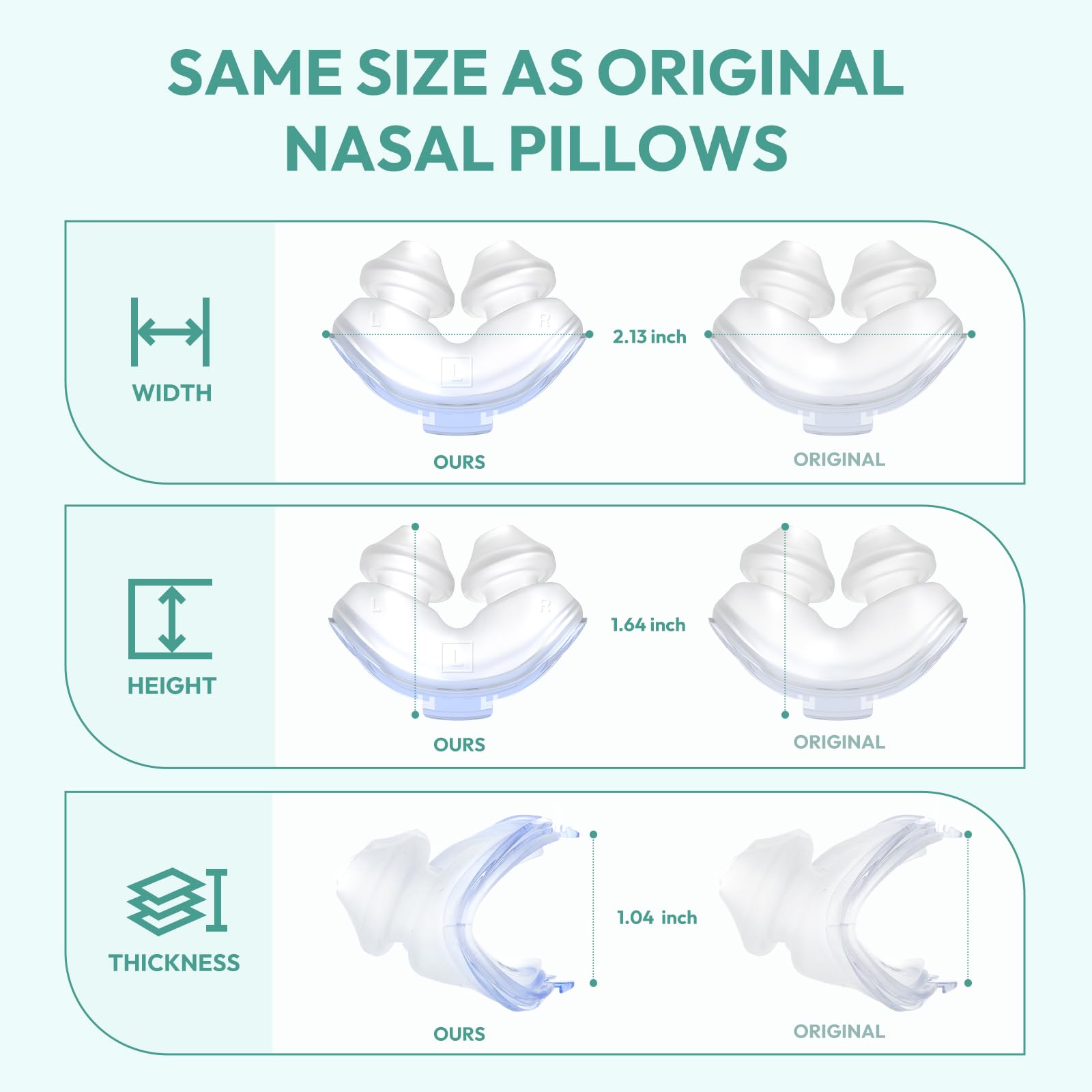 Cloudcruze bulk 3-pack CPAP accessory for convenient hygiene