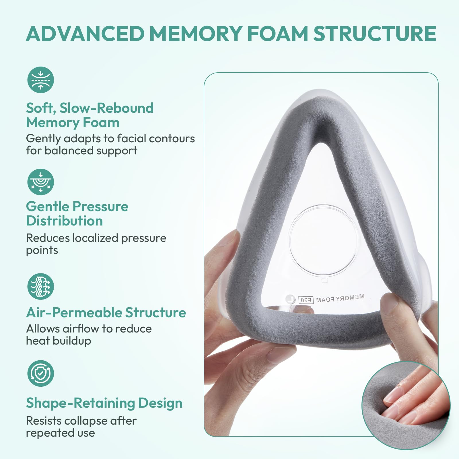 Cloudcruze F20-frame compatibility demonstrating seamless attachment.