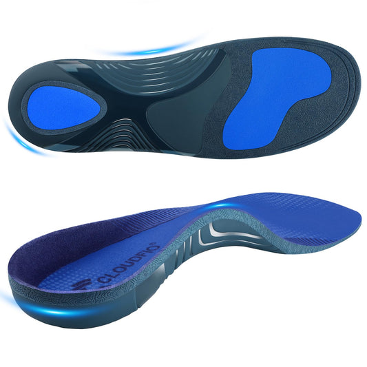 Cloudflo Plantar Fasciitis Insoles front view for all-day comfort