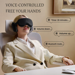 CLOZIAS sleep mask adjustable strap ensures a secure fit for any head shape.