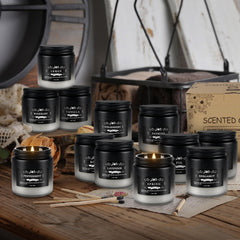 CLTNIKET Matte black gradient jar adds sleek decor to any desk or shelf
