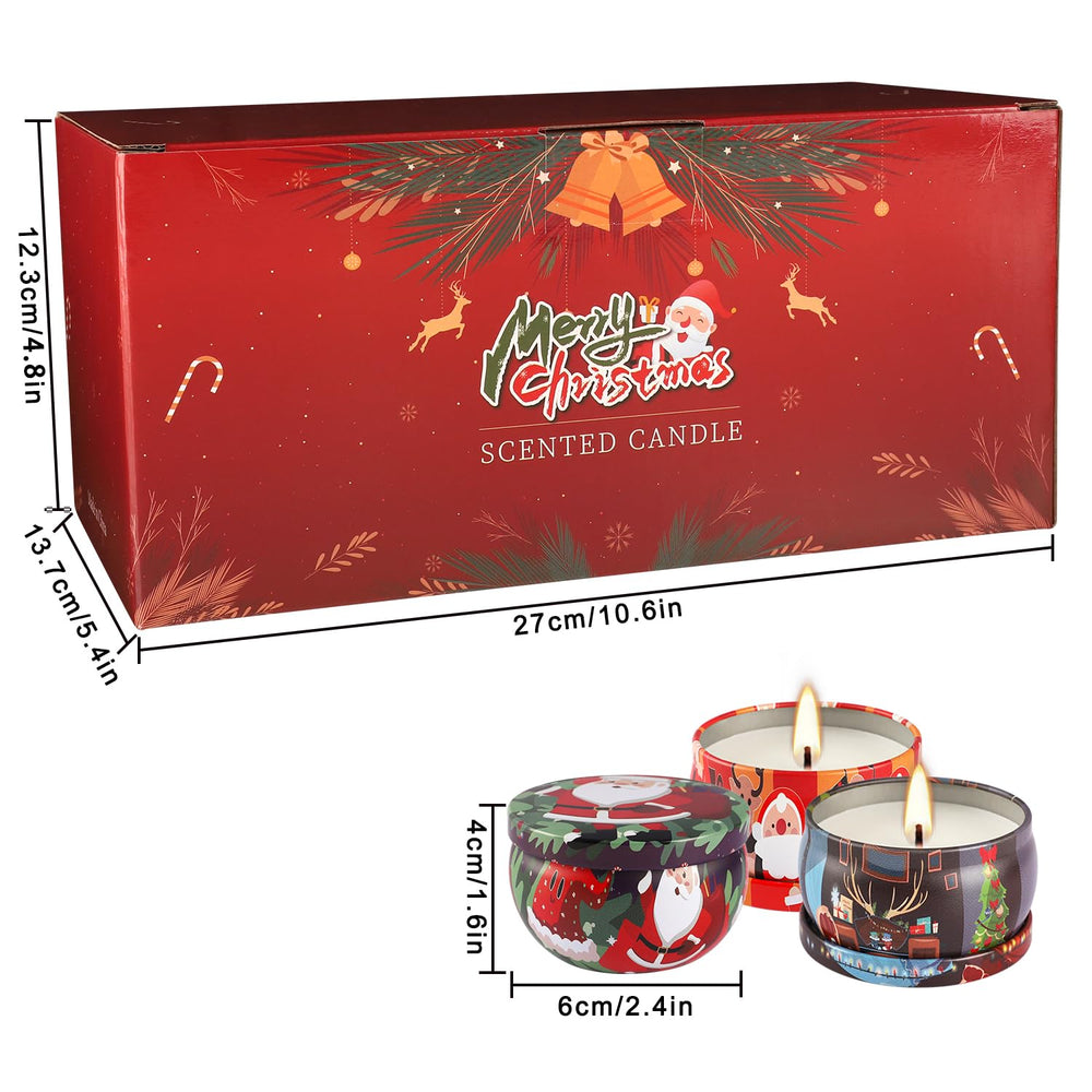 CLTNIKET cinnamon-spice candle tin adds cozy warmth to holiday chats