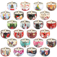 CLTNIKET peppermint candle tin sparks crisp mood for celebrations