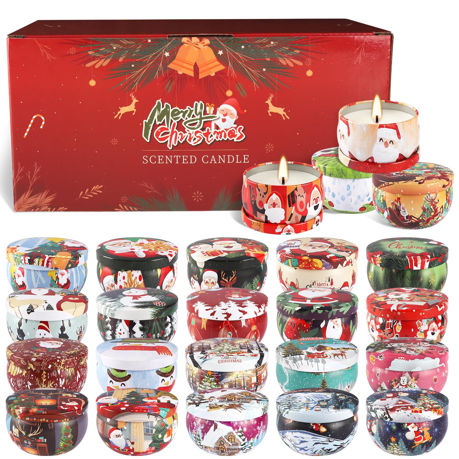 CLTNIKET pine candle tin brings outdoorsy freshness to holiday decor